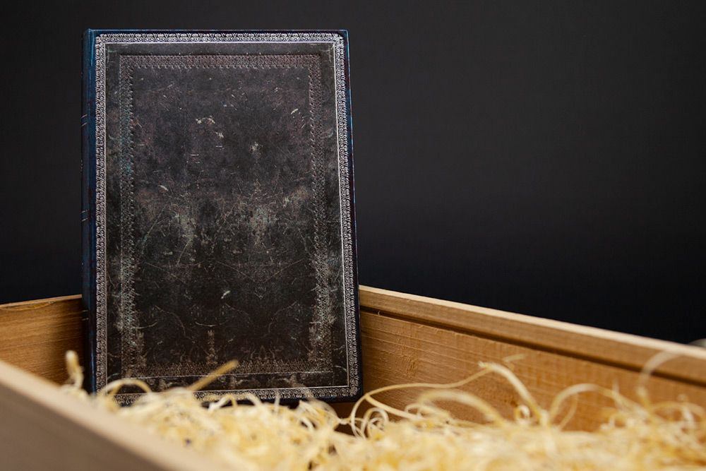 スティール - アンティークレザー | Paperblanks